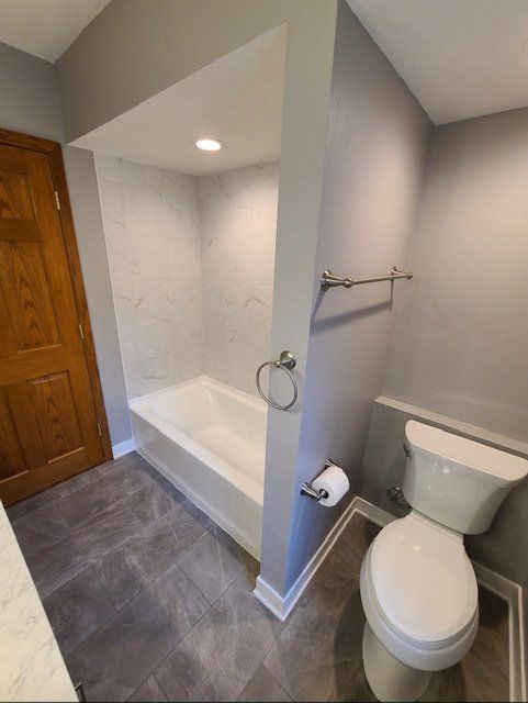 Modern bathroom remodeling