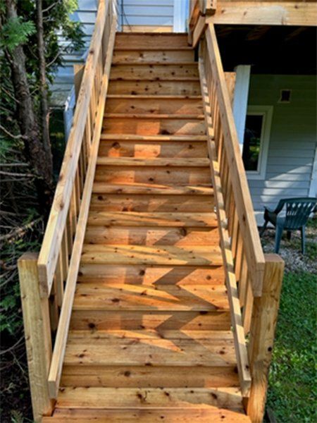 deck stair
