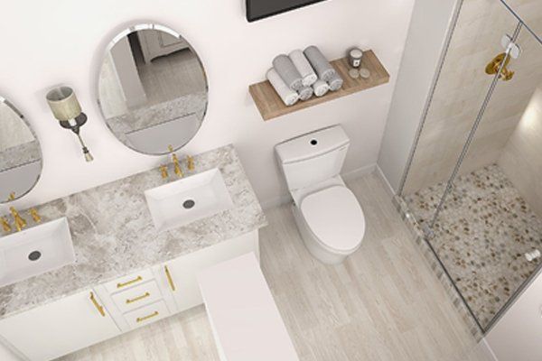 3D bathroom design