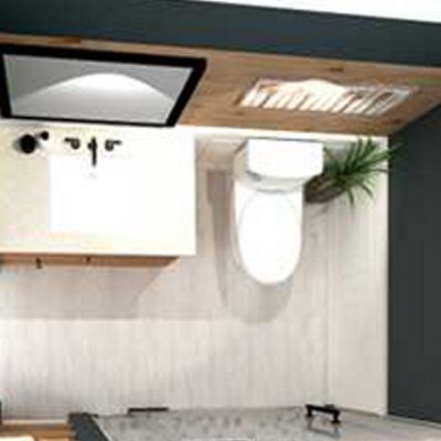 3D rendering bathroom