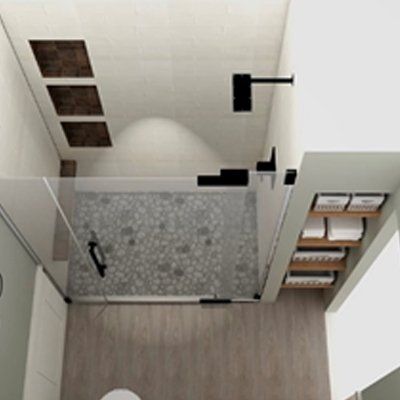 3D rendering bathroom design