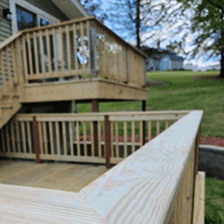 wood deck design