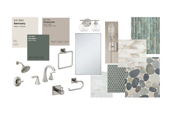 faucet and tiles design