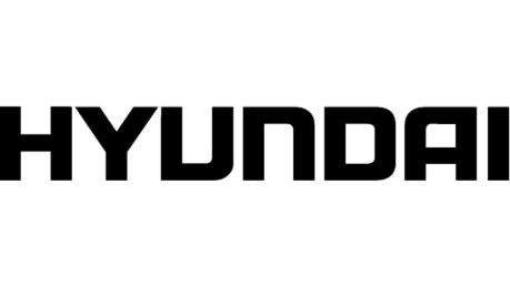 Hyundai logo in black, bold, sans-serif font.