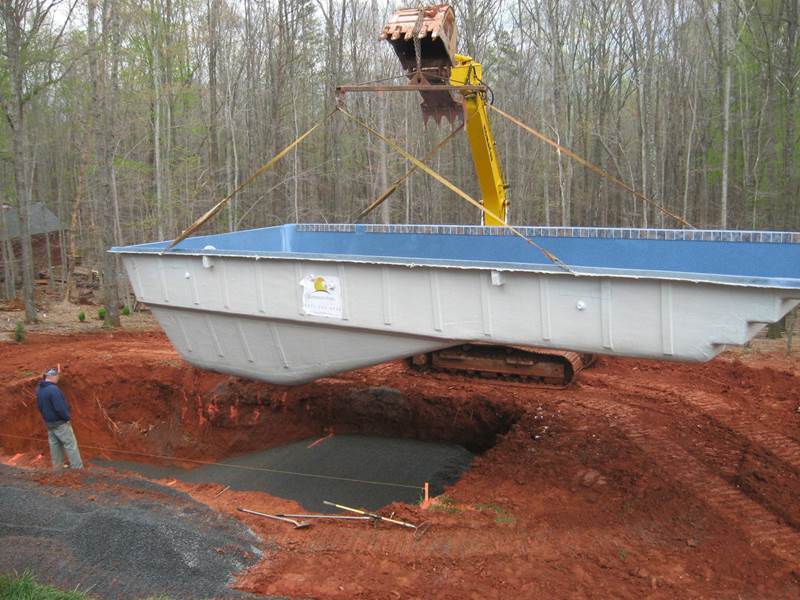 Pool construction