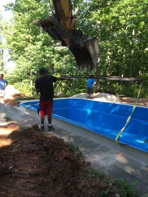 Pool construction