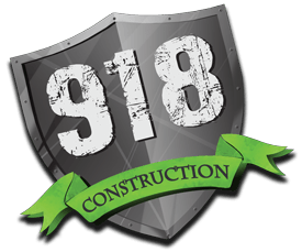 918 Construction Logo