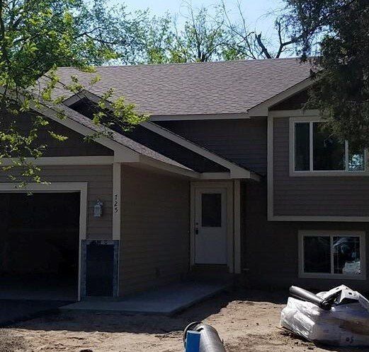 garage door and Window