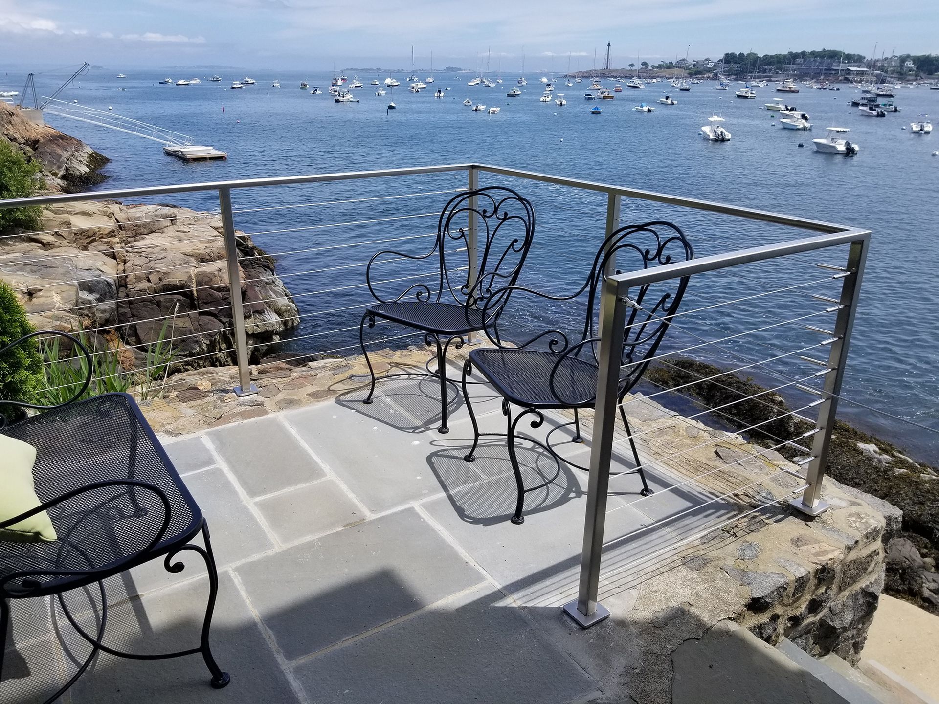 Stainless steel railing