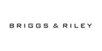 The company logo for Briggs & Riley, featuring the brand name in a bold, dark, sans-serif font.