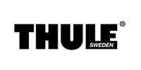 The Thule logo in black text on a white background, with the word 