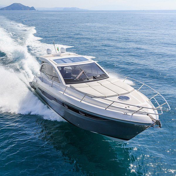 Luxury motor boat