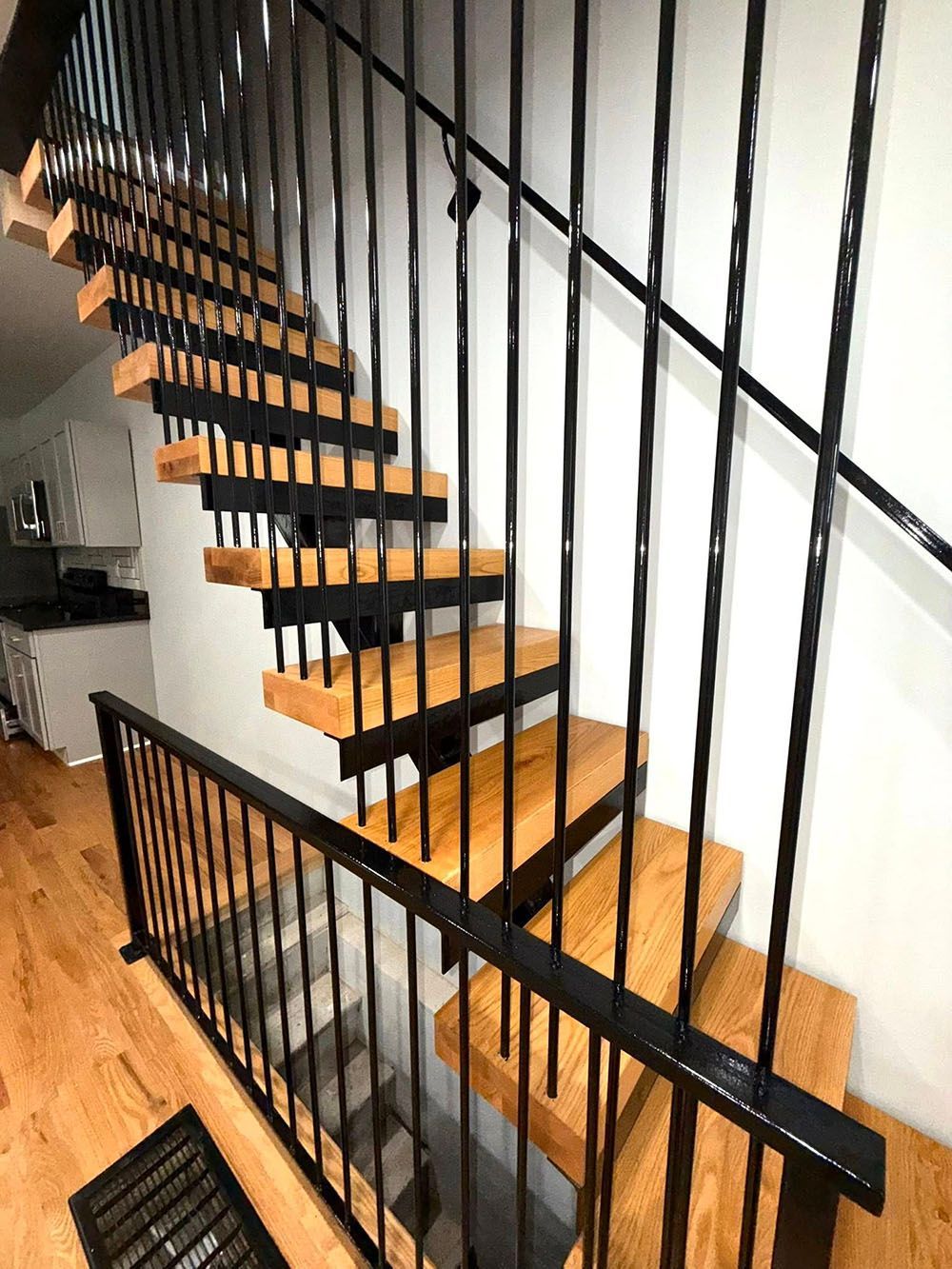 New stairs