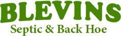 Blevins Septic & Back Hoe - Logo