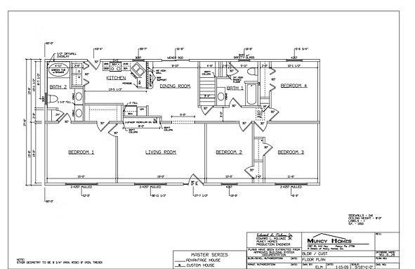 Floor plan of a single-story residential home labeled 
