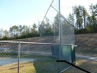 Chain-link security fence