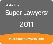 Rated by Super Lawyers 2011
