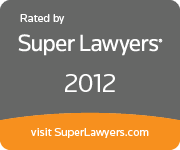 Rated by Super Lawyers 2012