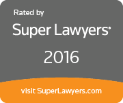 Rated by Super Lawyers 2016