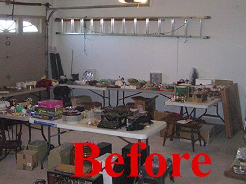 Before residential cleanout