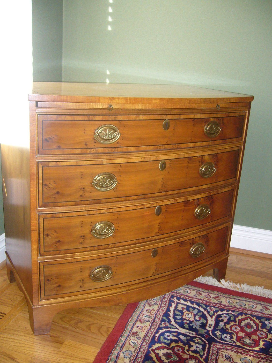 Antique wooden cabinet on sale