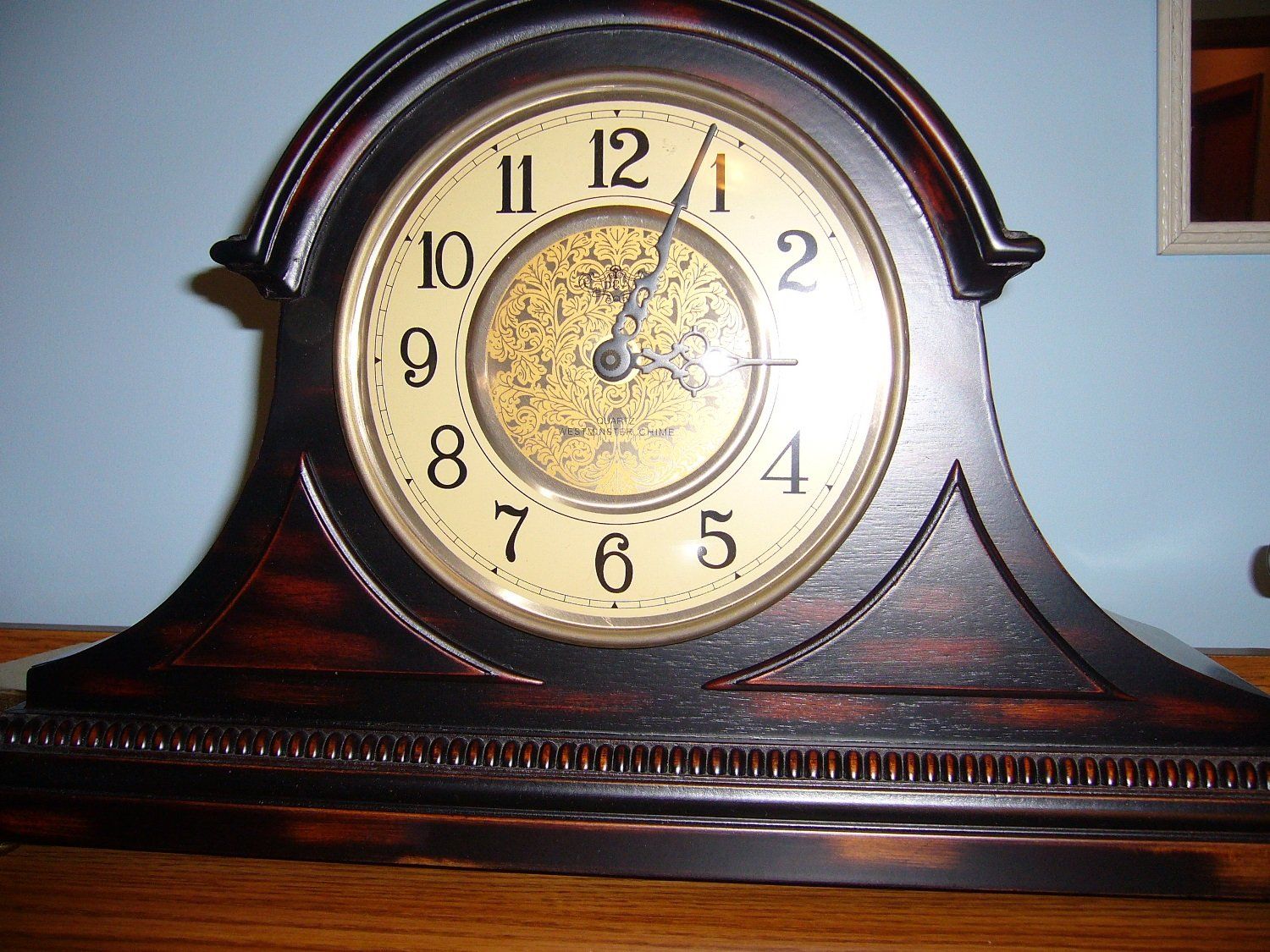 Wooden clock