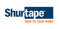Shurtape logo: Dark blue text