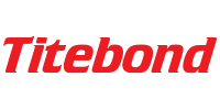 The Titebond logo in red.
