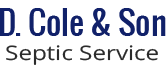 D. Cole & Son Septic Service - Logo