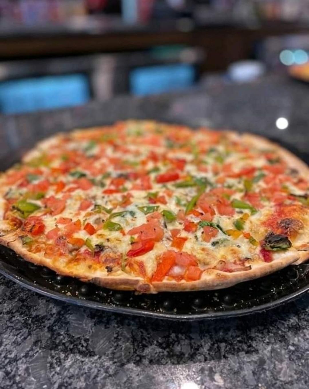 Pizza with vegetables