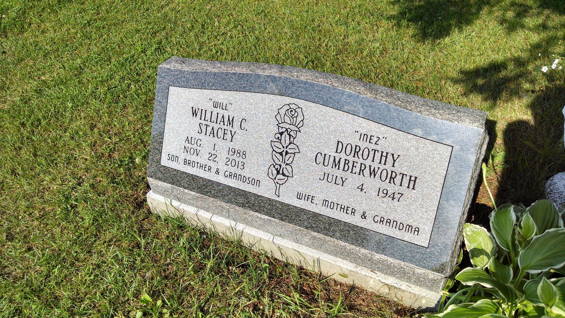 Stacey and Cumberworth