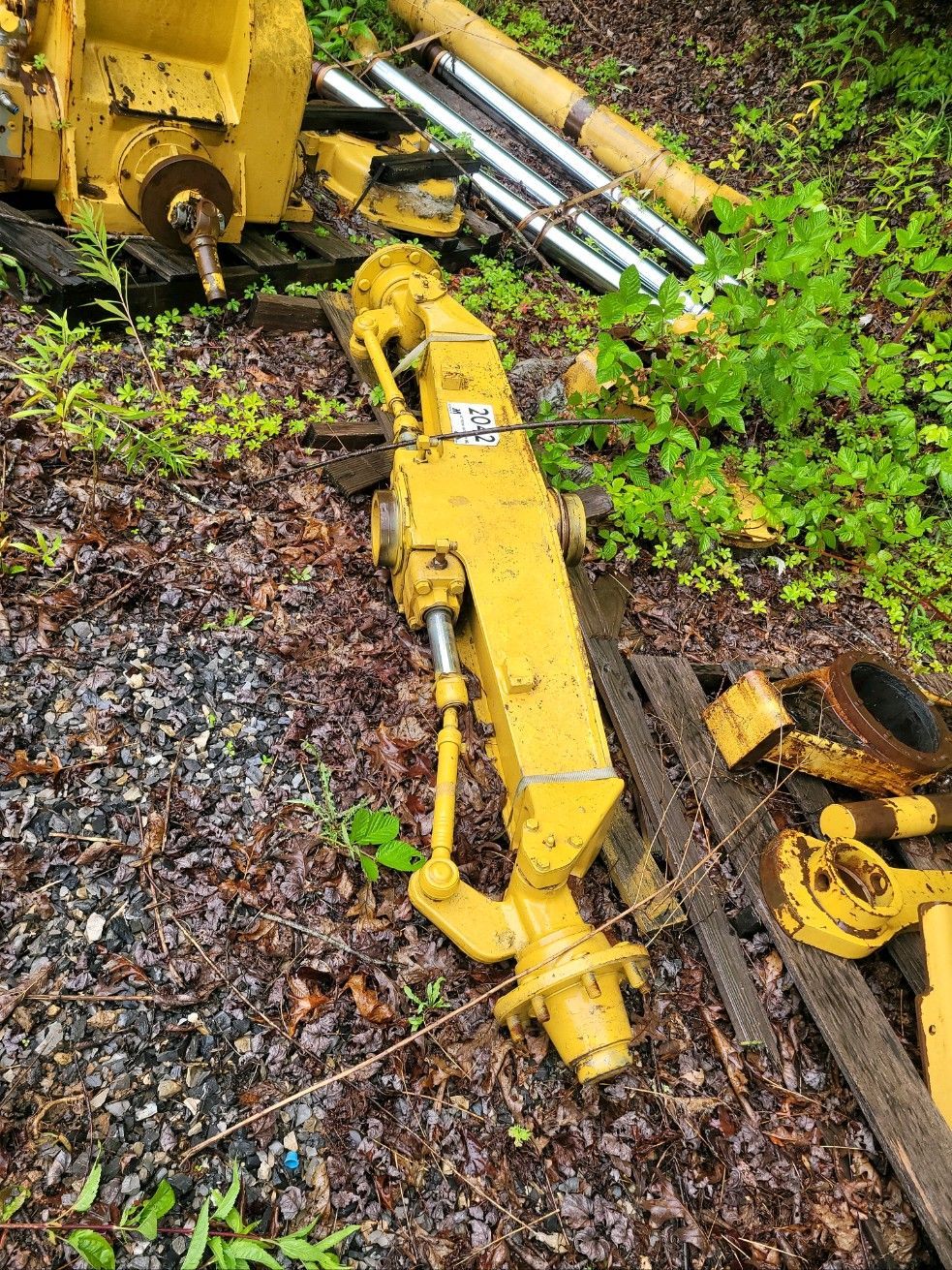 New Cat backhoe front sterling system