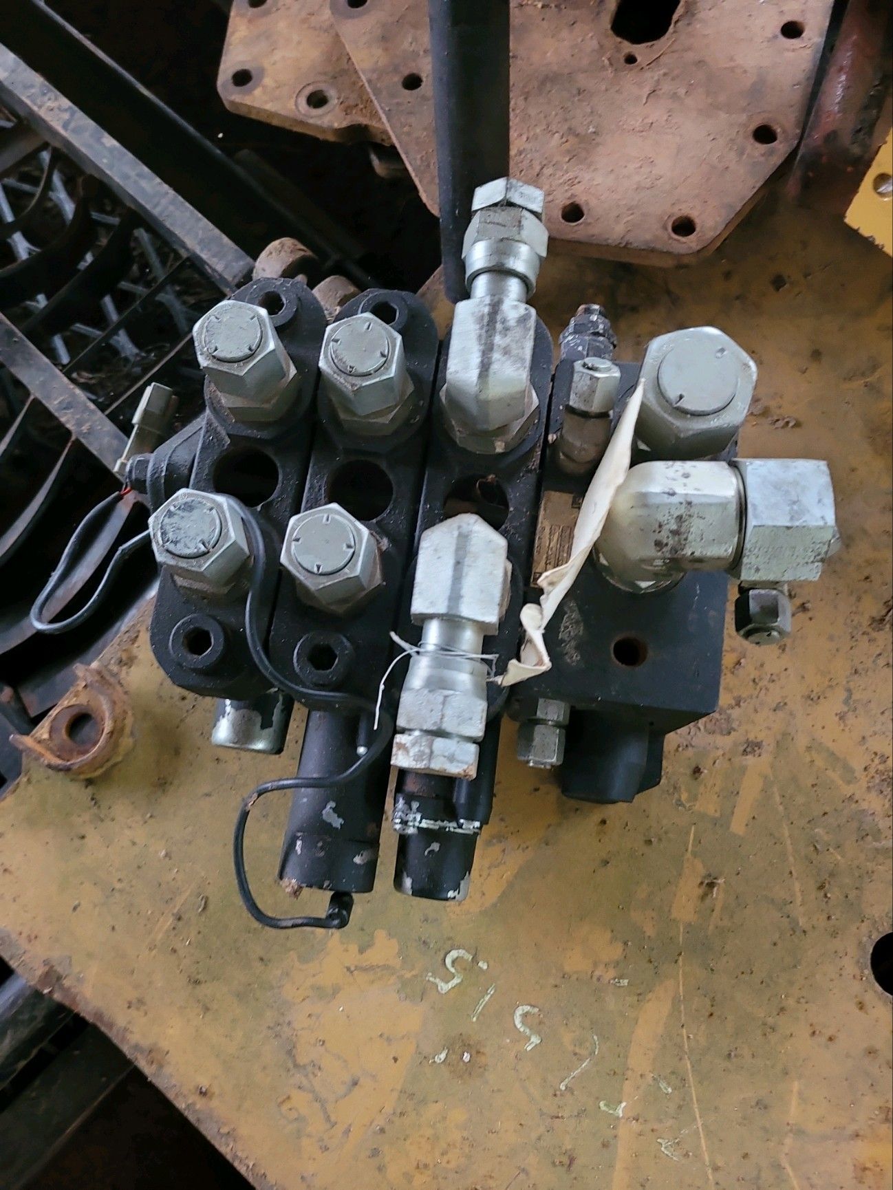 several new Cat fuel and hydraulic tanks