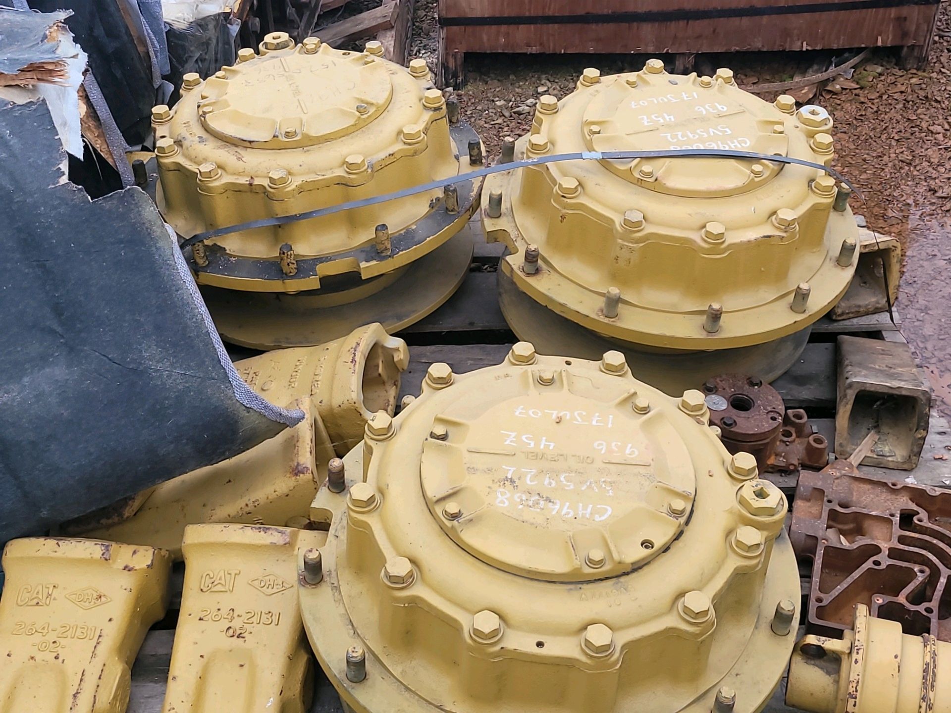 used heavy equipment parts