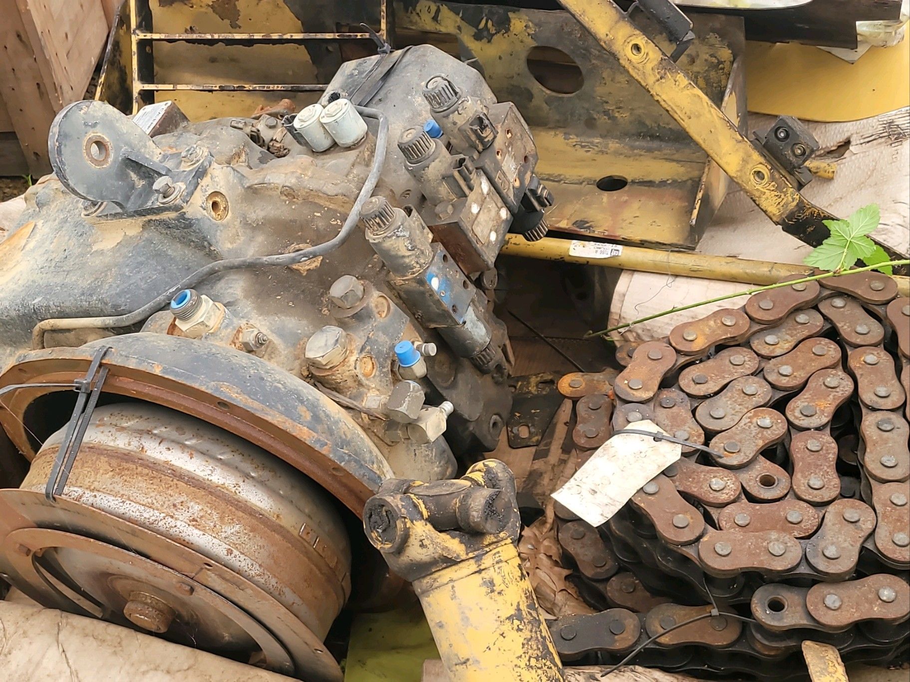 used heavy equipment parts