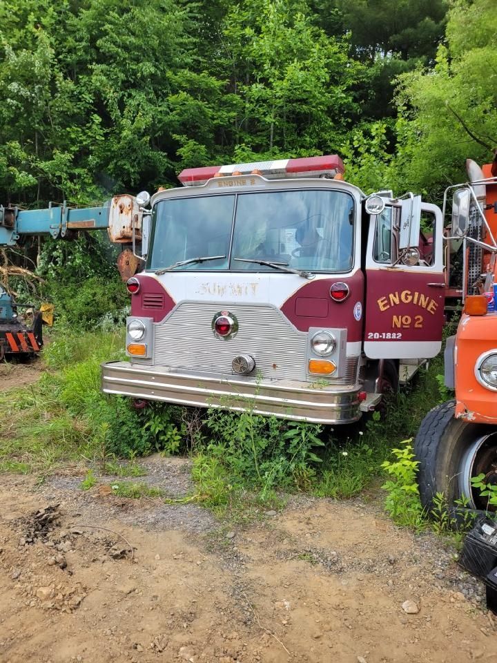 used fire truck