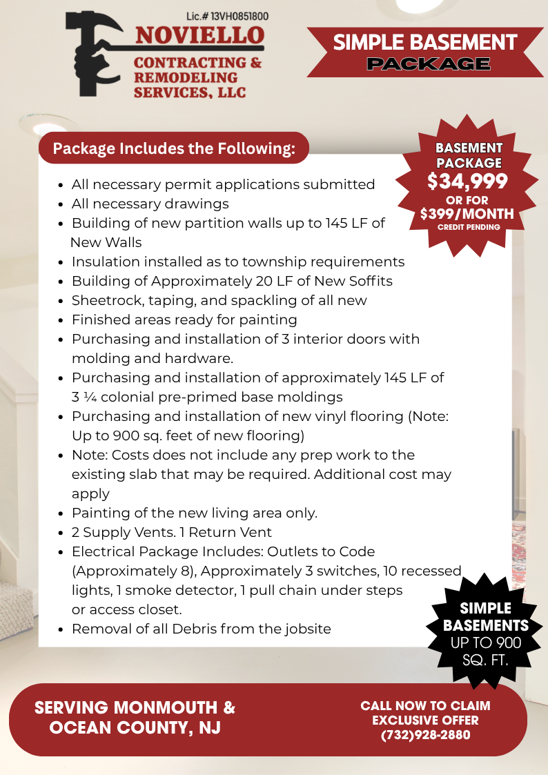 Noviello Contracting & Remodeling Services LLC Specials
