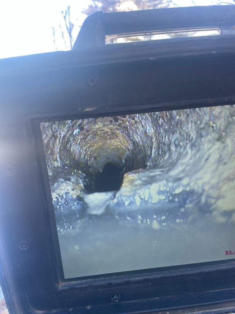 a snip of underground pipes