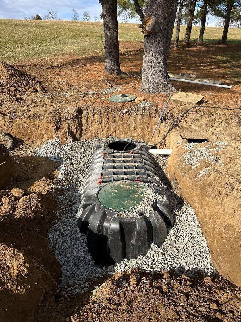 septic tank installation