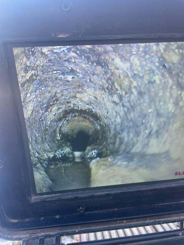 a video snip of underground pipes