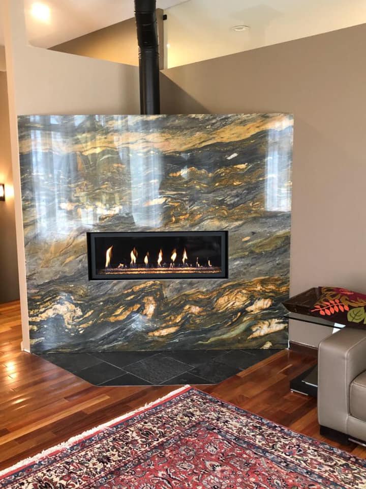 Gas fireplace