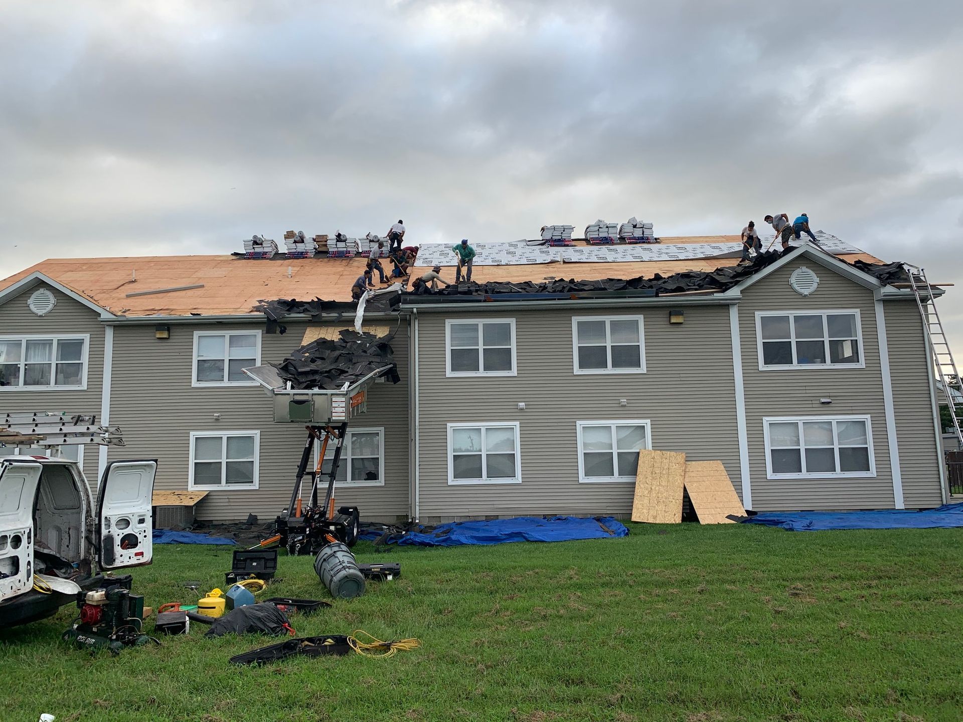 Roofing services