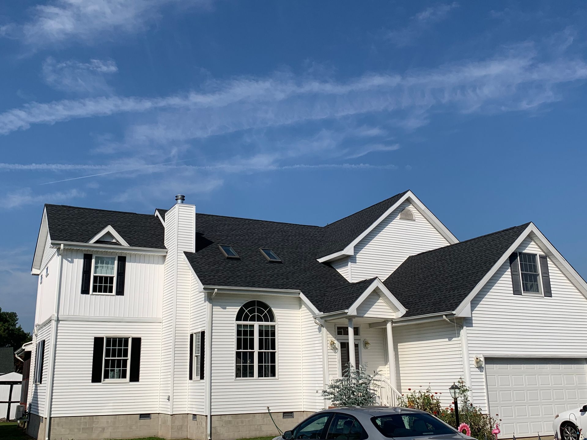 Roofing replacement work