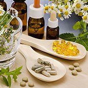 Variety of traditional herbal medicines