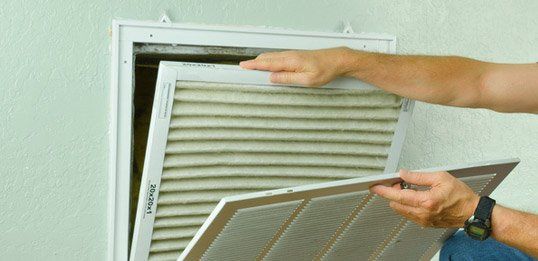 Air filter cleaning