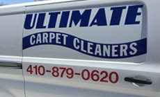 Ultimate Carpet Cleaners Van