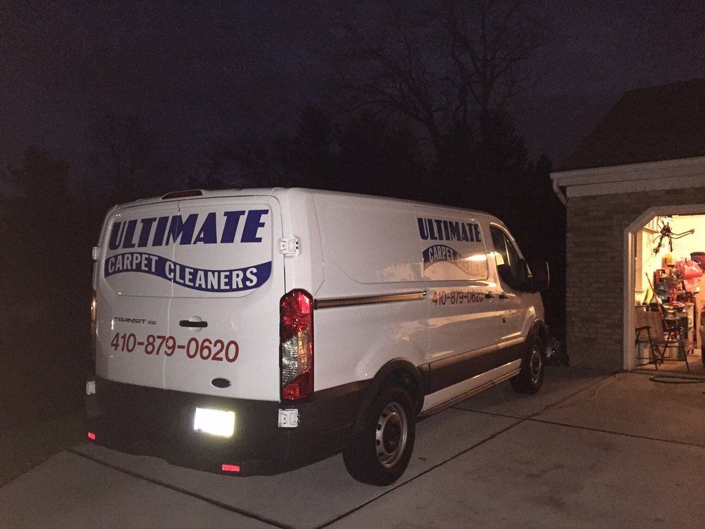 Ultimate Carpet Cleaners van