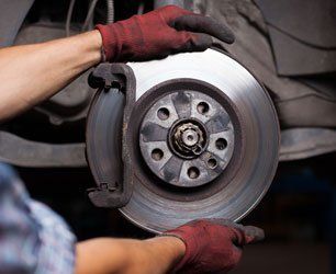 Repairing brakes of car