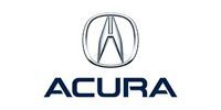The acura logo is on a white background.
