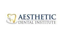 The logo for aesthetic dental institute has a tooth on it.